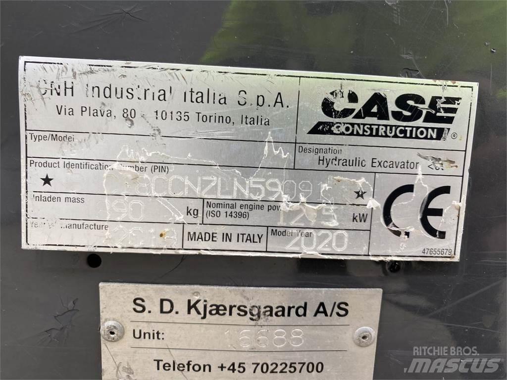 CASE CX18C Kolesové rýpadlá