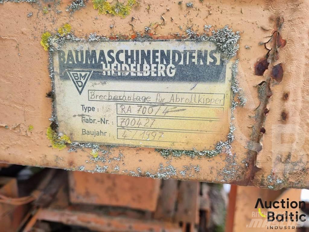 BMD RA700/4 Ďalšie stroje na spracovanie pôdy a príslušenstvo