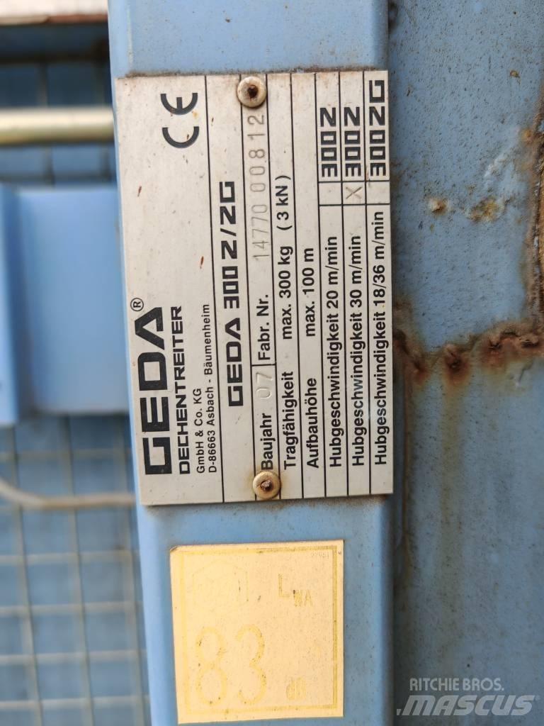 GEDA 300 Z Manipulácia s materiálom - ostatné