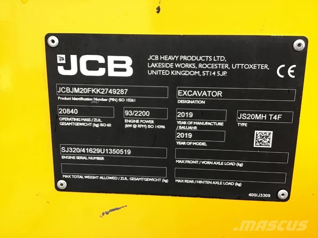 JCB JS 20 MH Stroje pre manipuláciu s odpadom