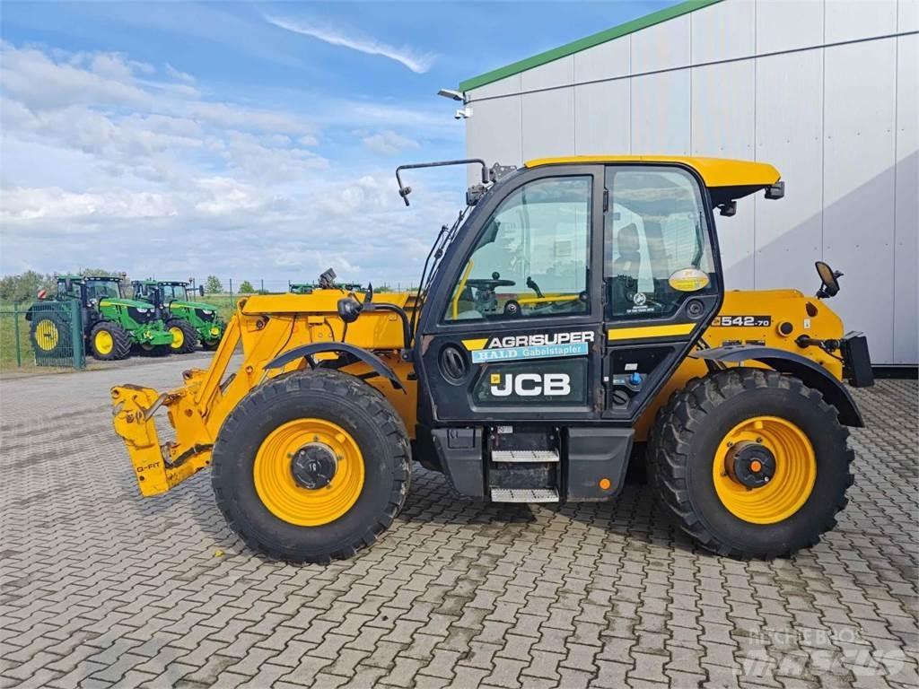 JCB 542-70 Teleskopické nakladače pre poľnohospodárstvo
