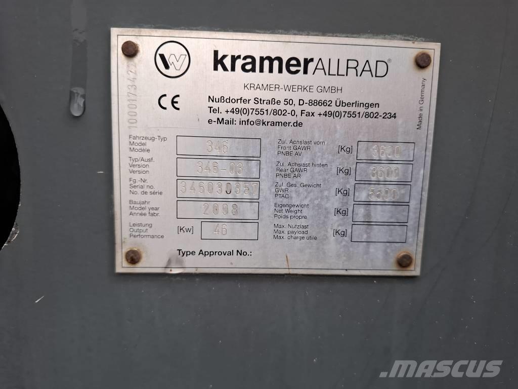 Kramer 750 Kolesové nakladače