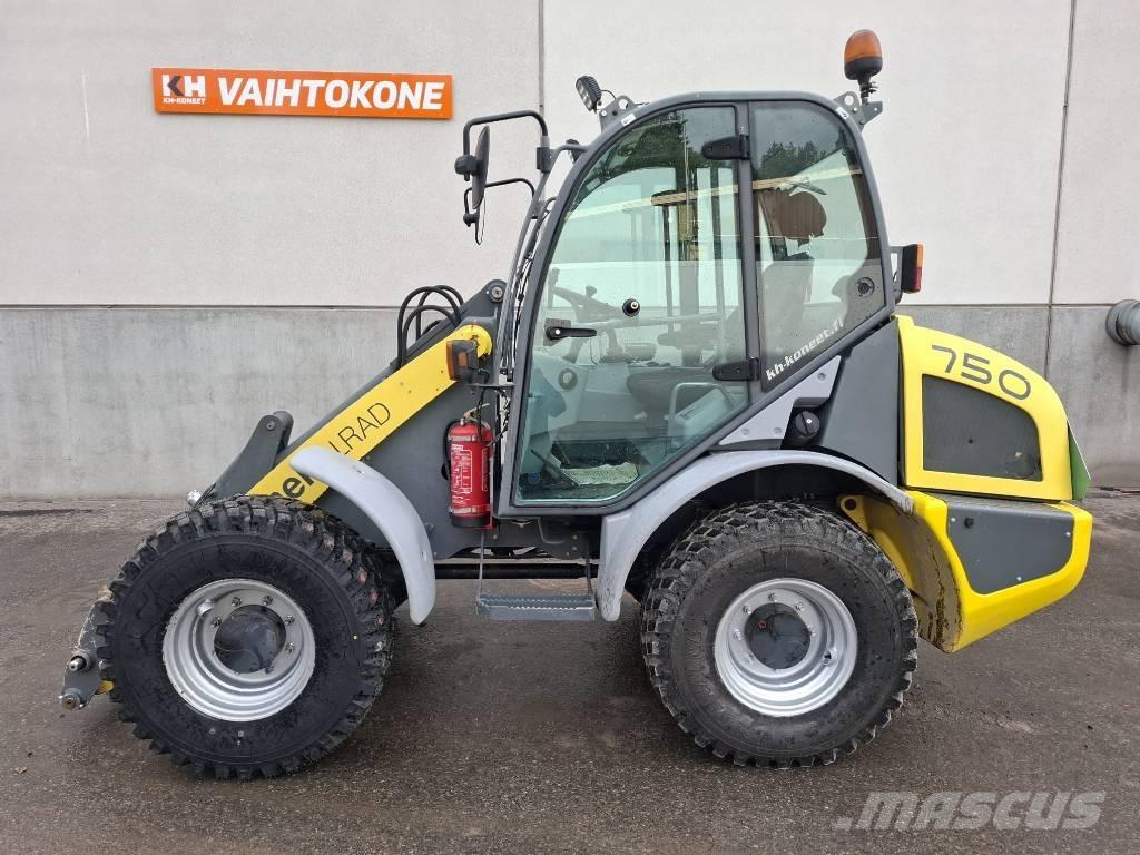 Kramer 750 Kolesové nakladače