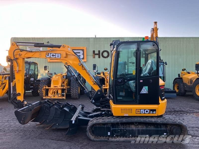 JCB 50 Z-2 Mini rýpadlá < 7t