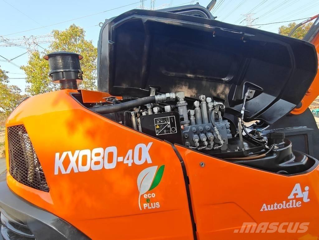 Kubota KX 080-4 Midi rýpadlá 7 t - 12 t