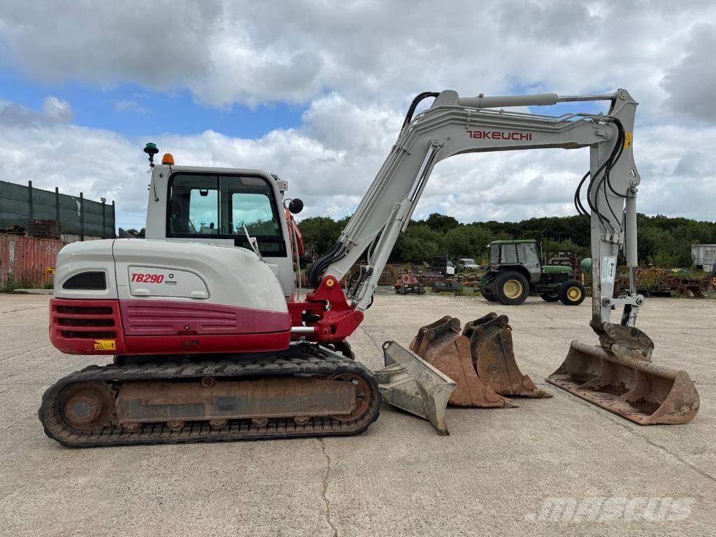 Takeuchi TB 290 Midi rýpadlá 7 t - 12 t
