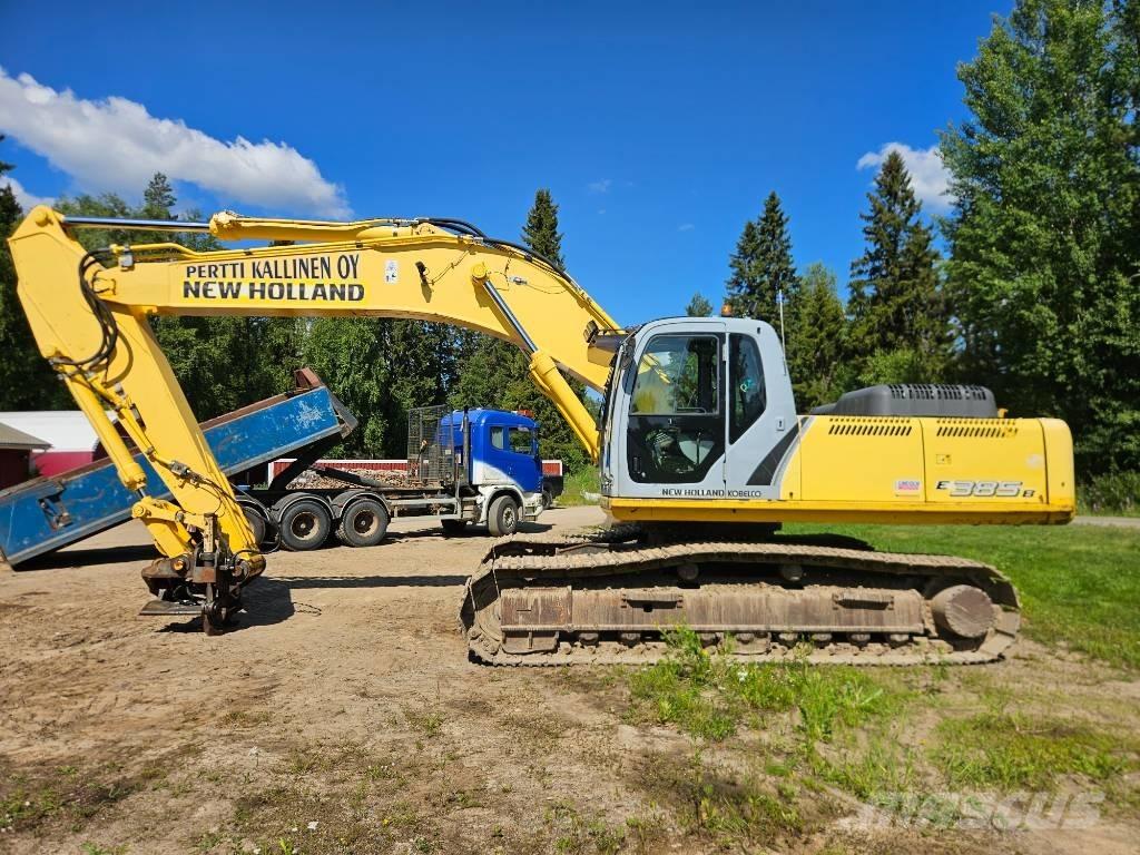 New Holland E 385 B Pásové rýpadlá