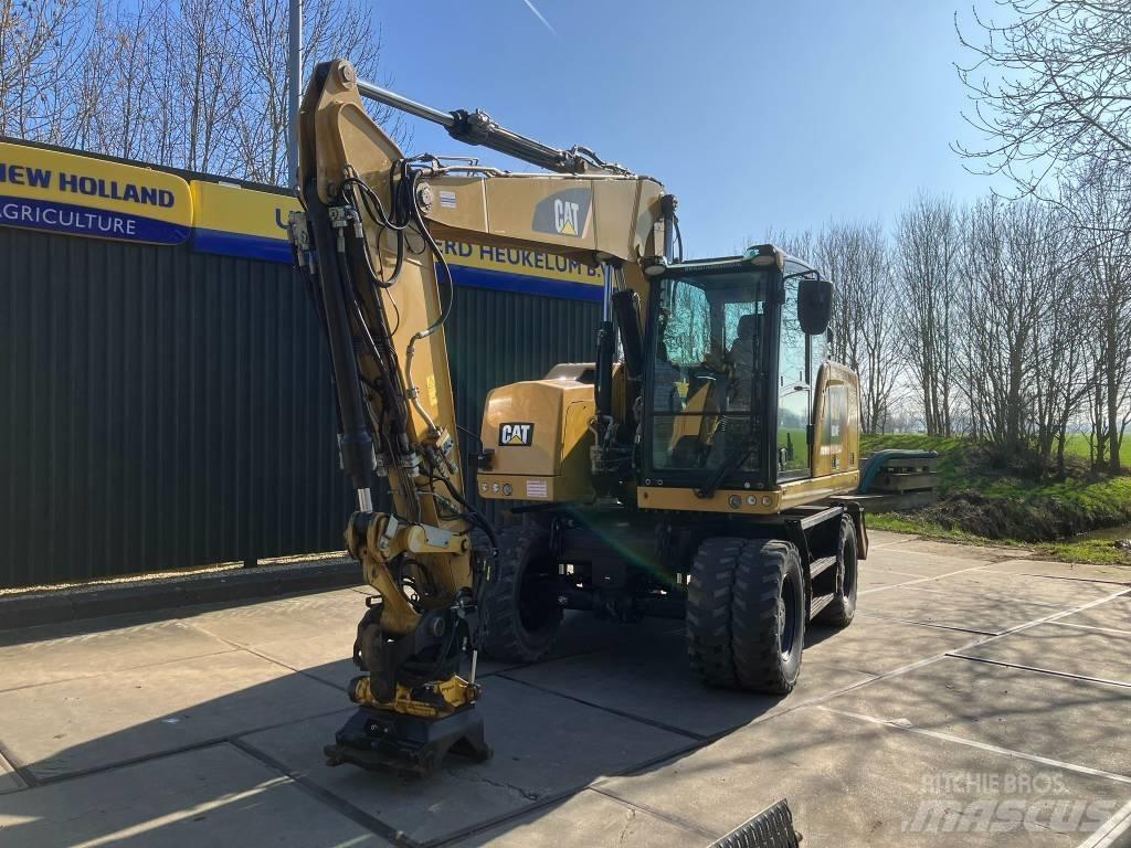 CAT M314F Kolesové rýpadlá