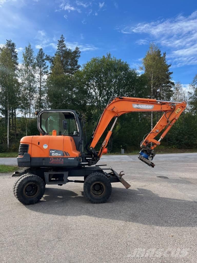 Doosan DX 55 Mini rýpadlá < 7t