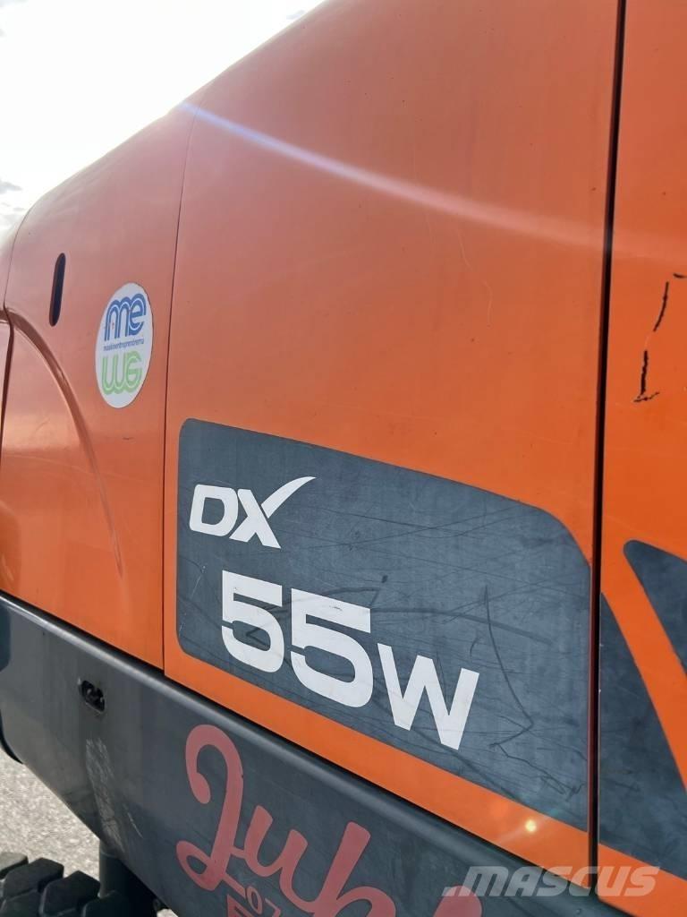 Doosan DX 55 Mini rýpadlá < 7t