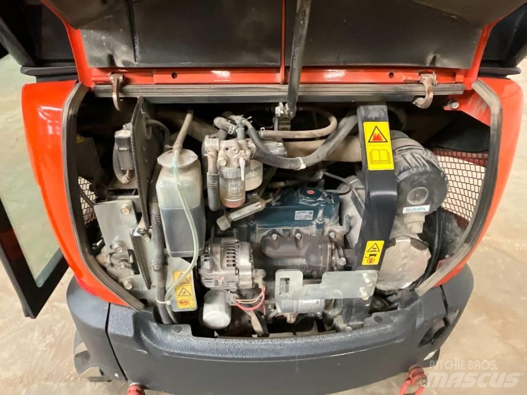 Kubota KX 018-4 Mini rýpadlá < 7t