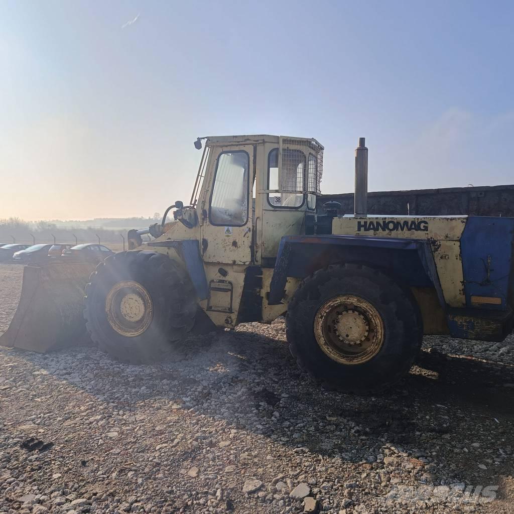 Hanomag C55 Kolesové nakladače