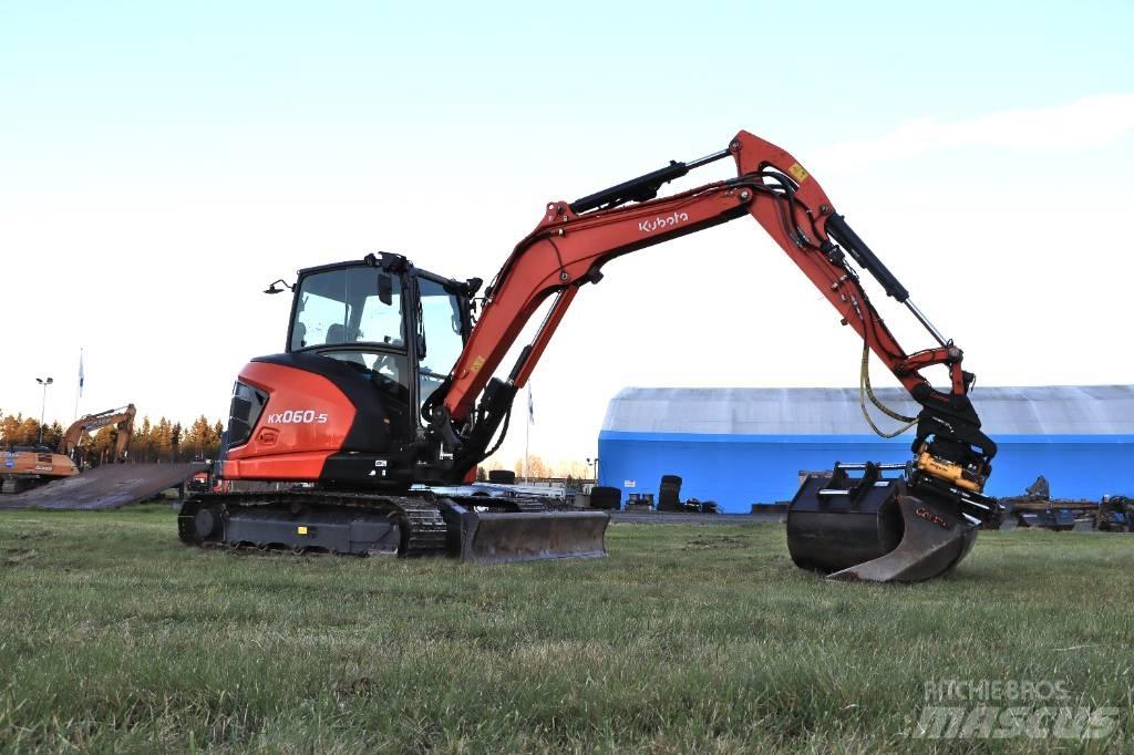 Kubota KX060-5 Mini rýpadlá < 7t
