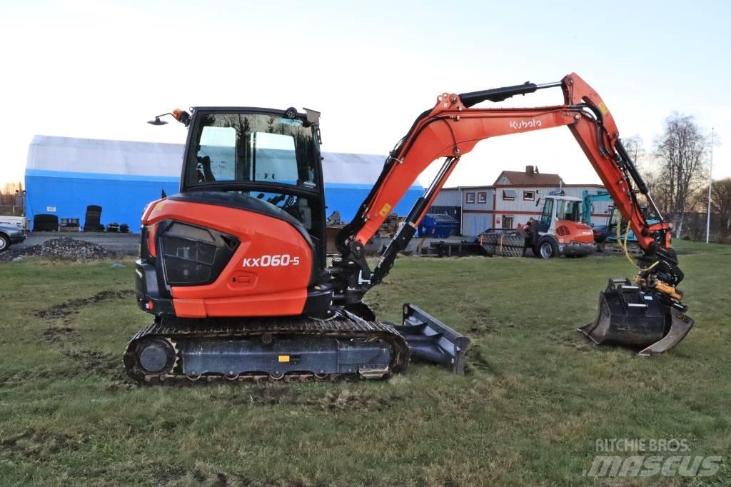 Kubota KX060-5 Mini rýpadlá < 7t