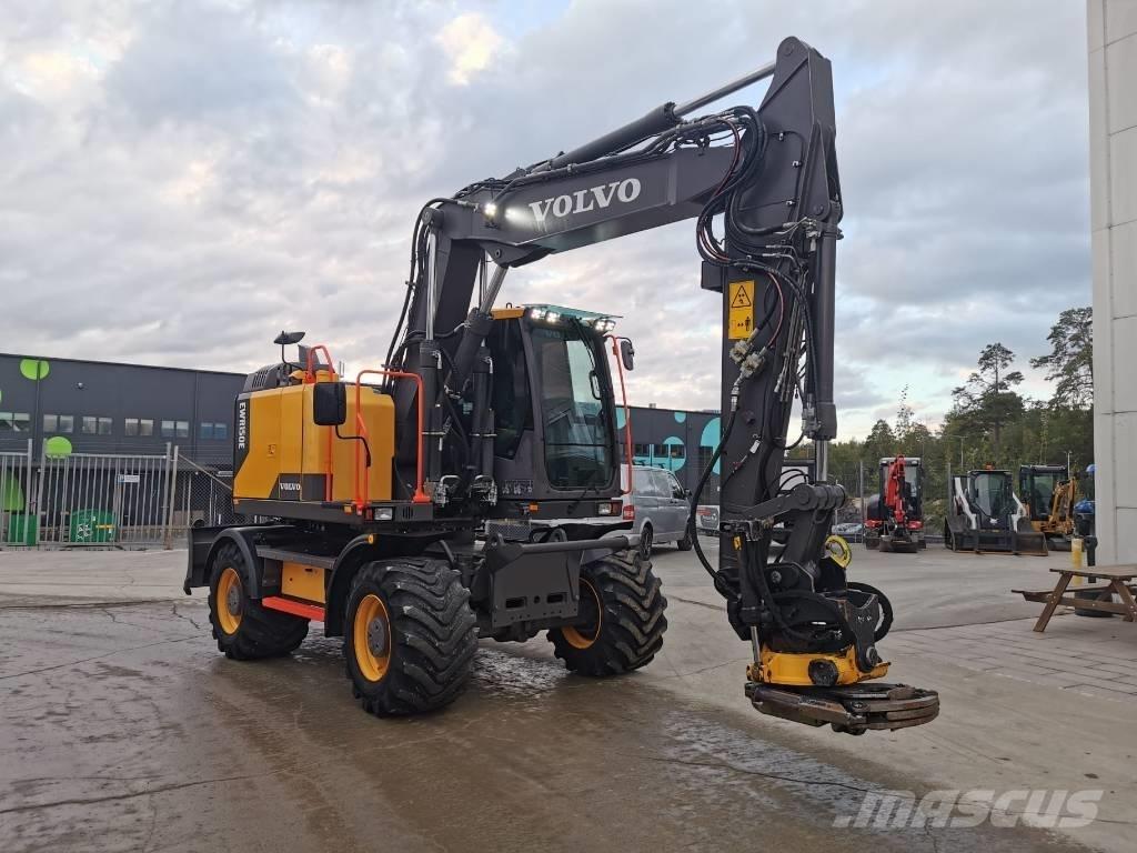 Volvo EWR 150 E Kolesové rýpadlá