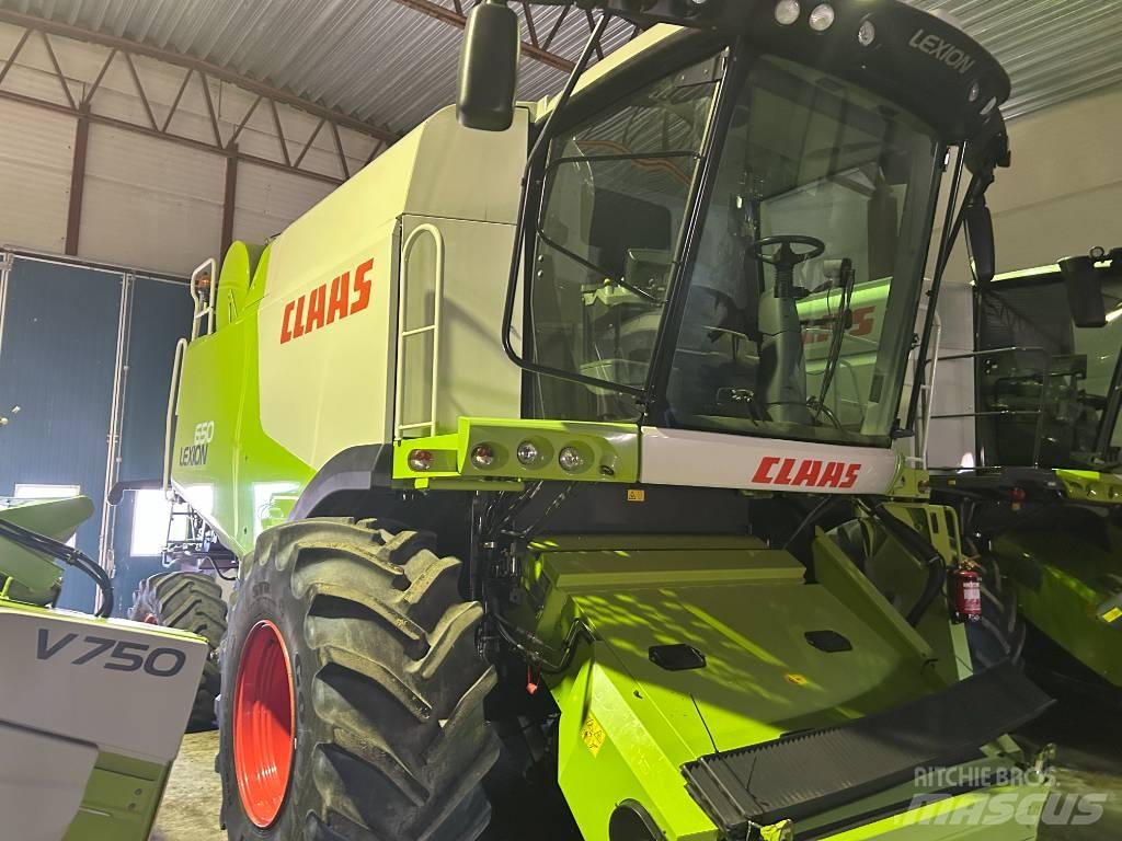 CLAAS Lexion 650 Kombinované zberacie stroje