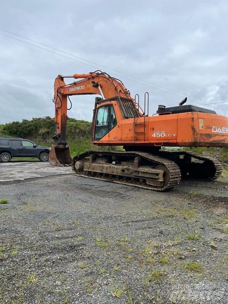 Daewoo 450LC-V Pásové rýpadlá