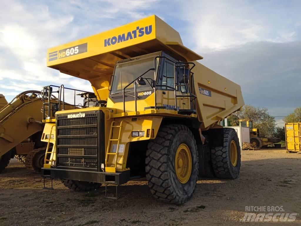 Komatsu HD 605-7E0 Pevné dempry