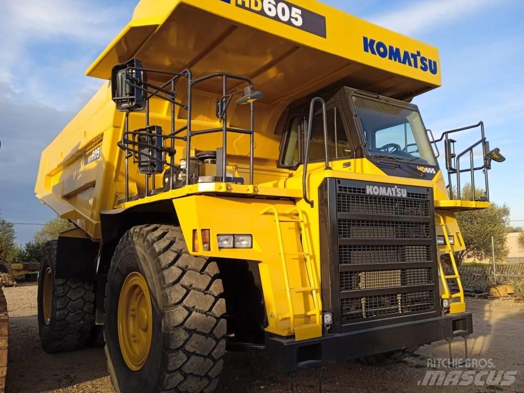 Komatsu HD 605-7E0 Pevné dempry