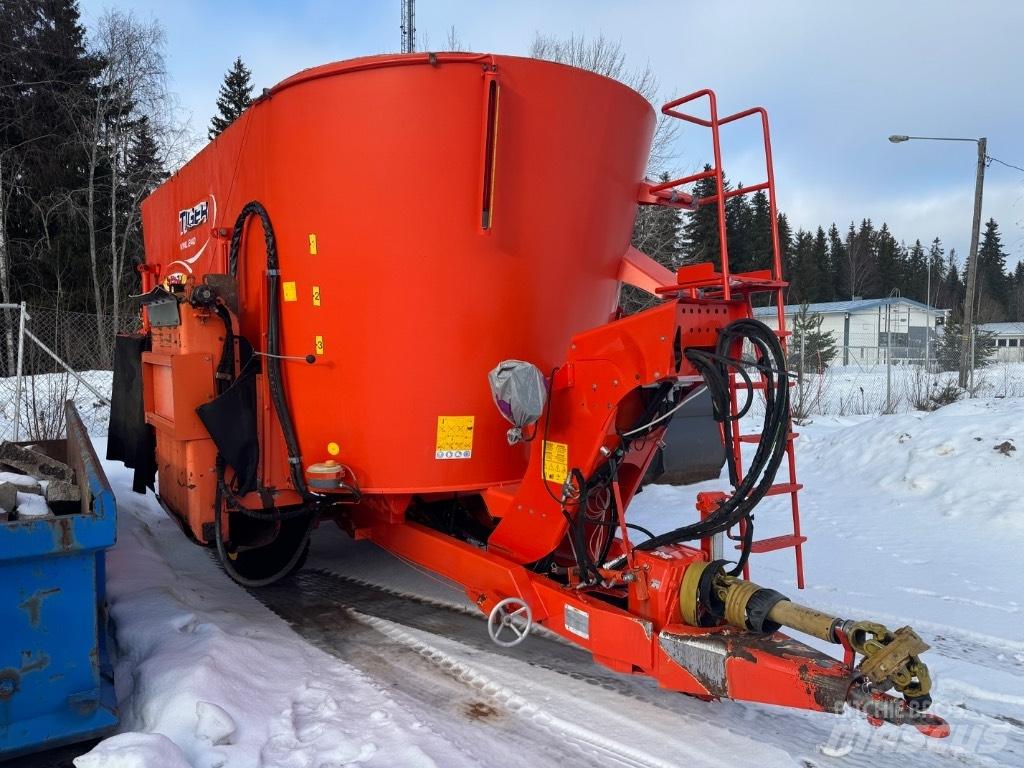 Seko Tiger 240 Kŕmidlá, kŕmne žľaby