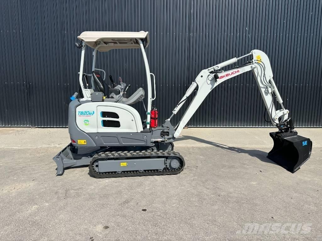 Takeuchi TB 20 E Mini rýpadlá < 7t