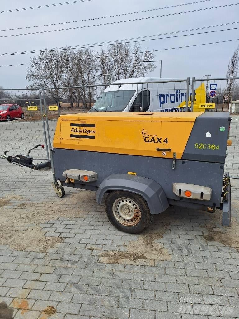 Atlas Copco QAX 20 Naftové generátory