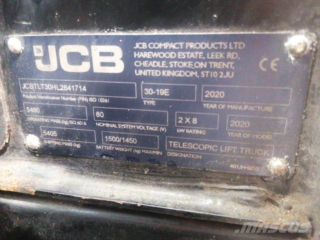 JCB TLT30-19E Teleskopické manipulátory