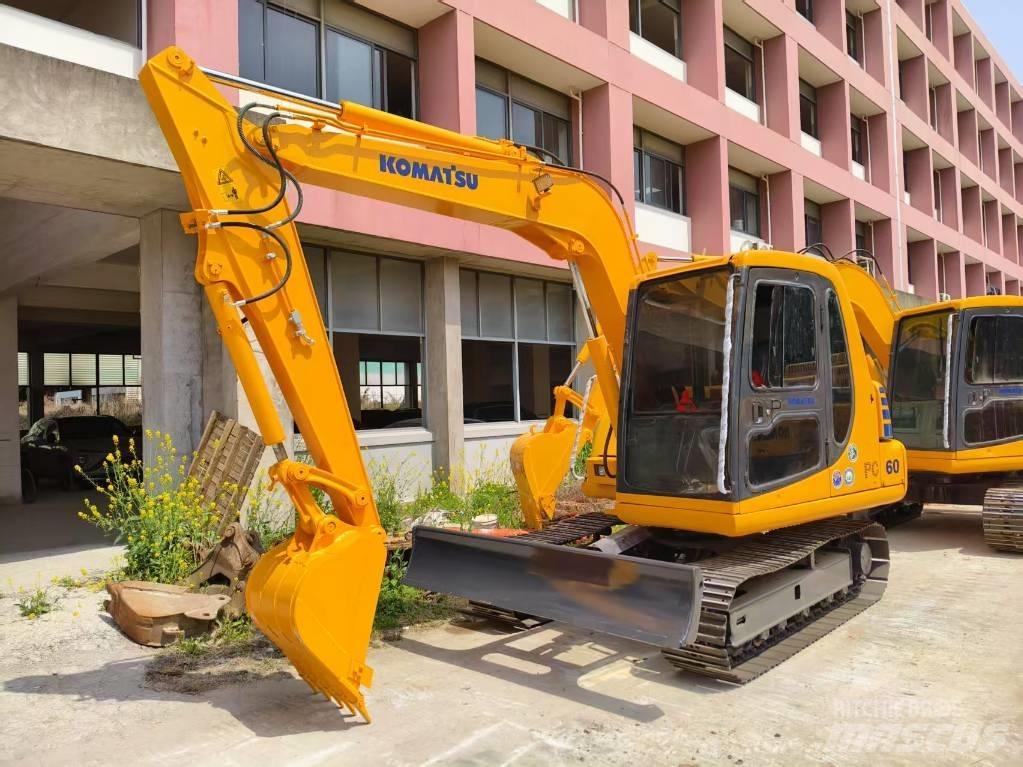 Komatsu PC 60 Pásové rýpadlá