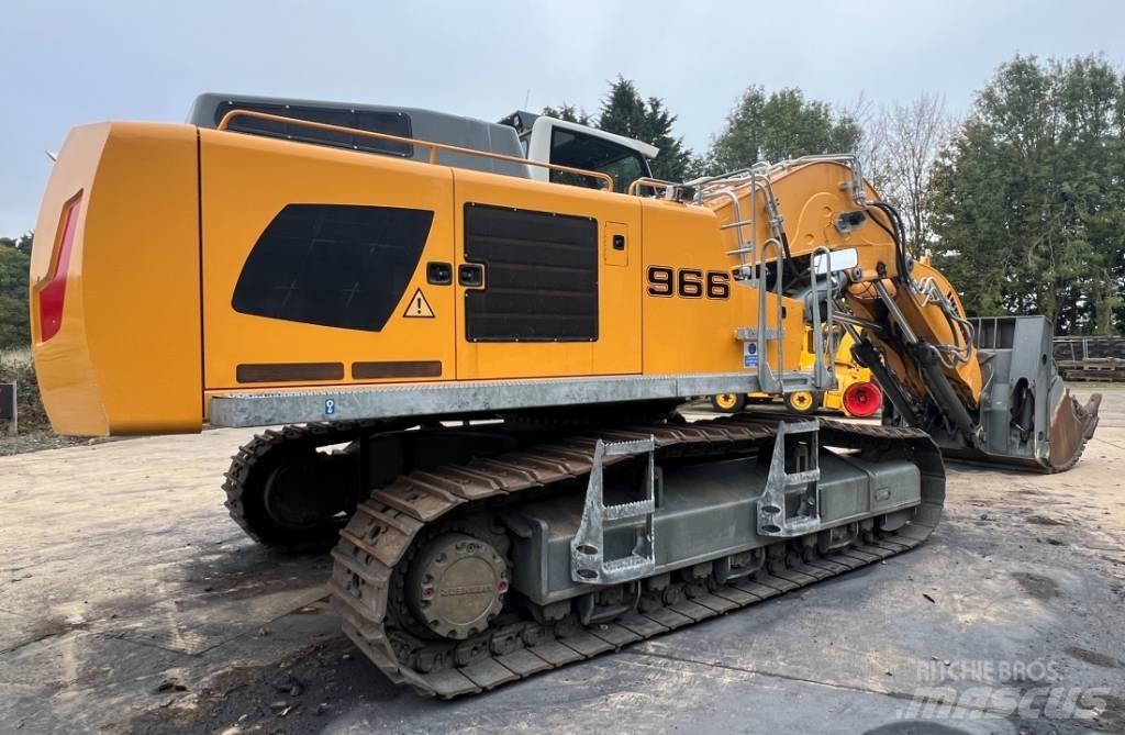 Liebherr R 966 HD Pásové rýpadlá