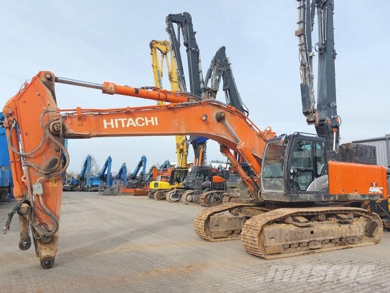 Hitachi ZX 490 LCH-6 Pásové rýpadlá