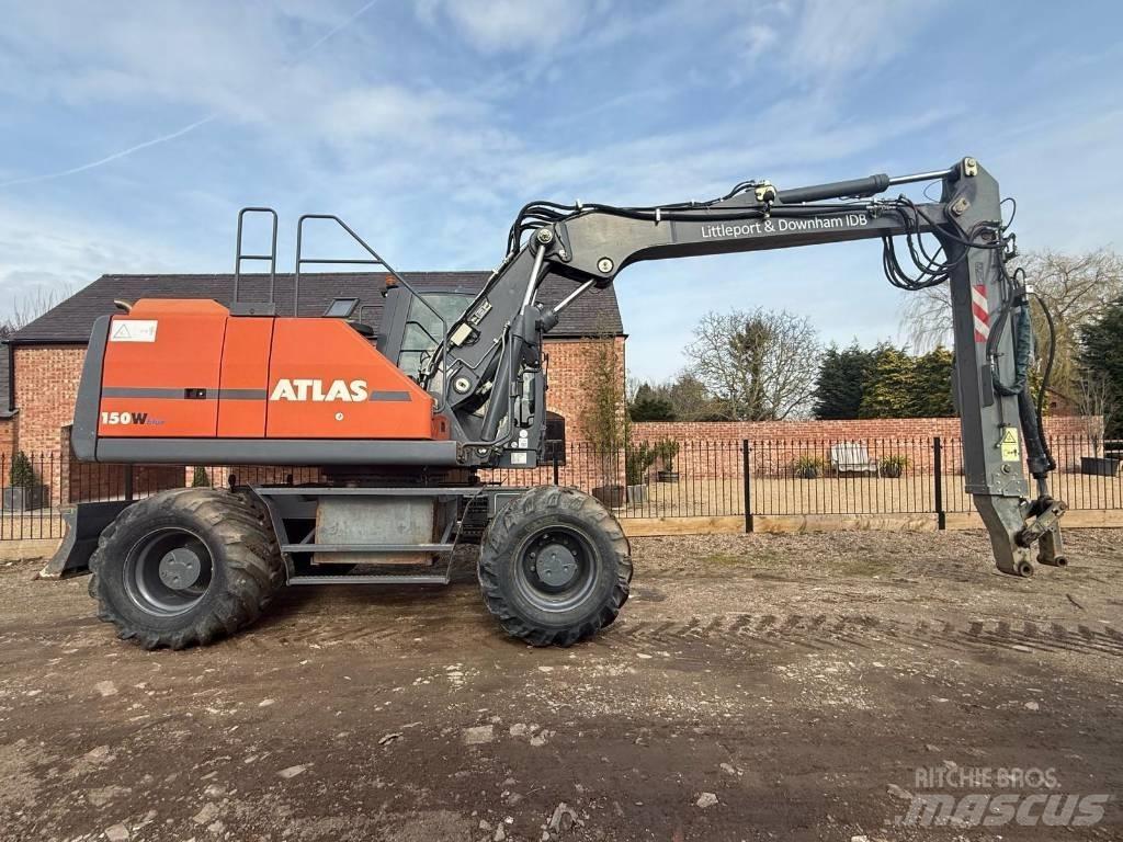 Atlas 150 W Kolesové rýpadlá