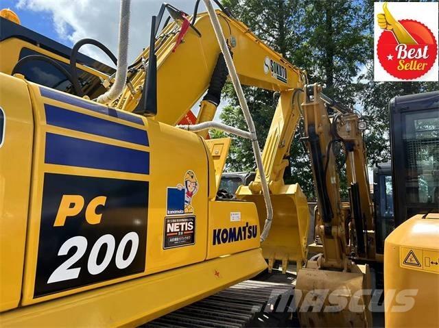 Komatsu PC 200-8 Pásové rýpadlá