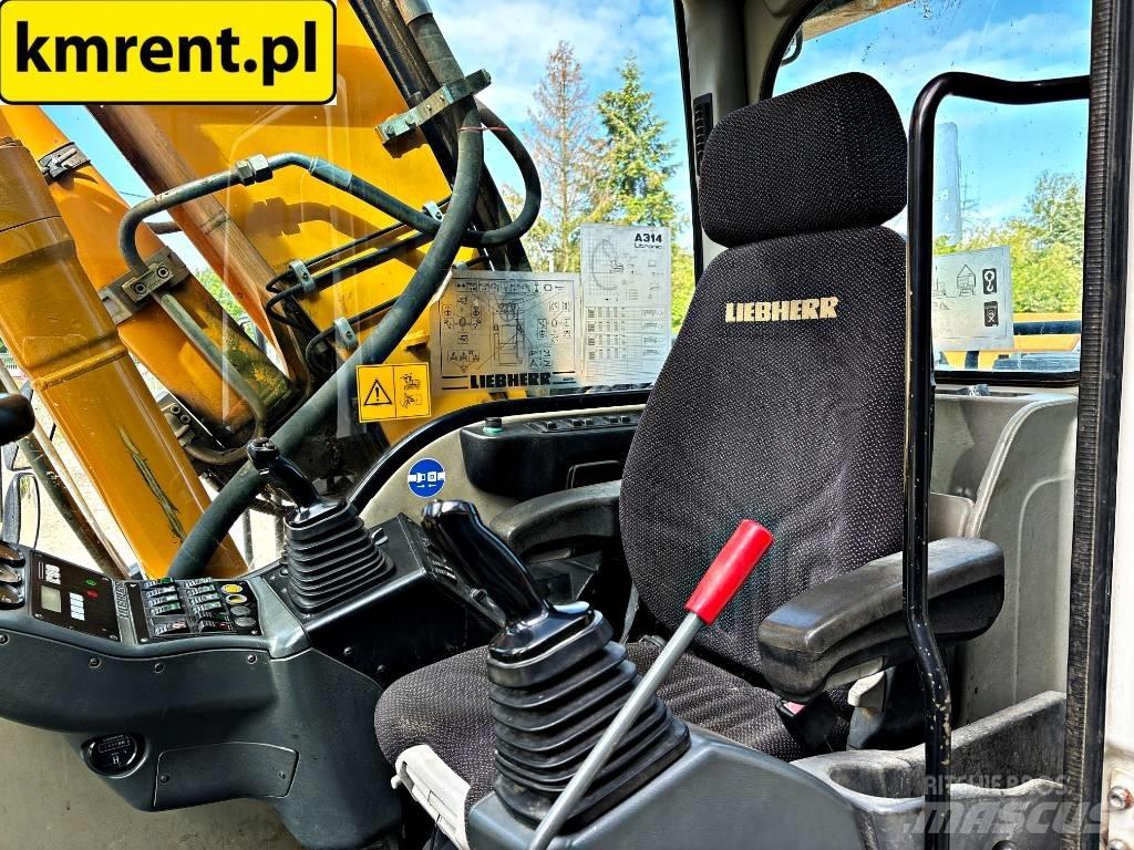 Liebherr A 314 Kolesové rýpadlá