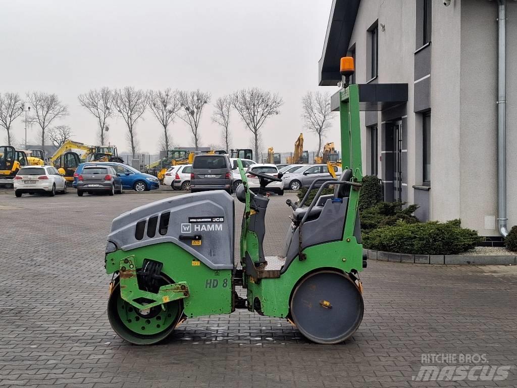 Hamm HD 8 VV Tandemové valce