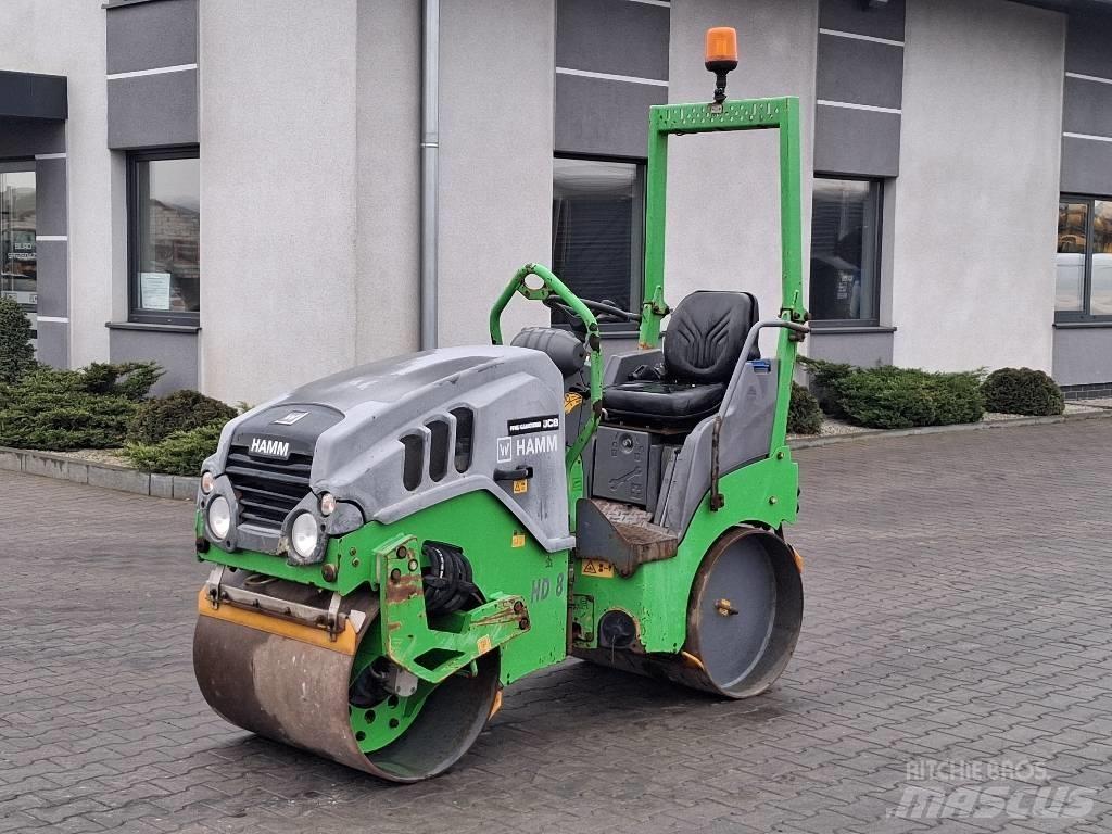 Hamm HD 8 VV Tandemové valce