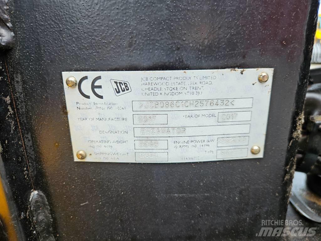 JCB 86 C-1 eco Midi rýpadlá 7 t - 12 t