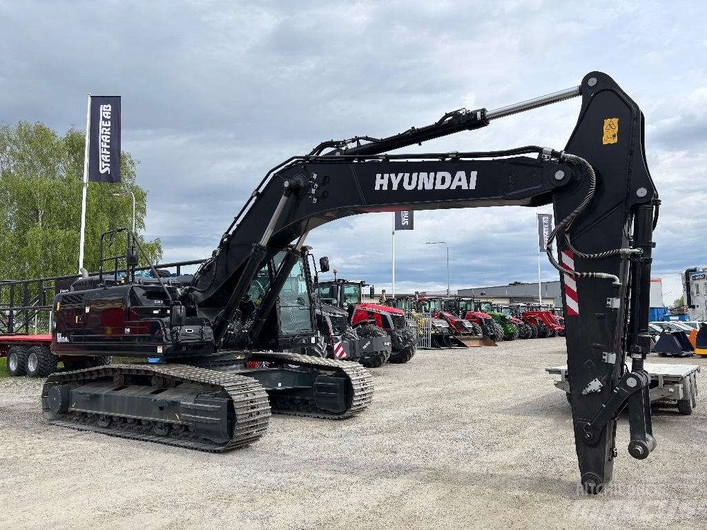 Hyundai HX300A L Pásové rýpadlá