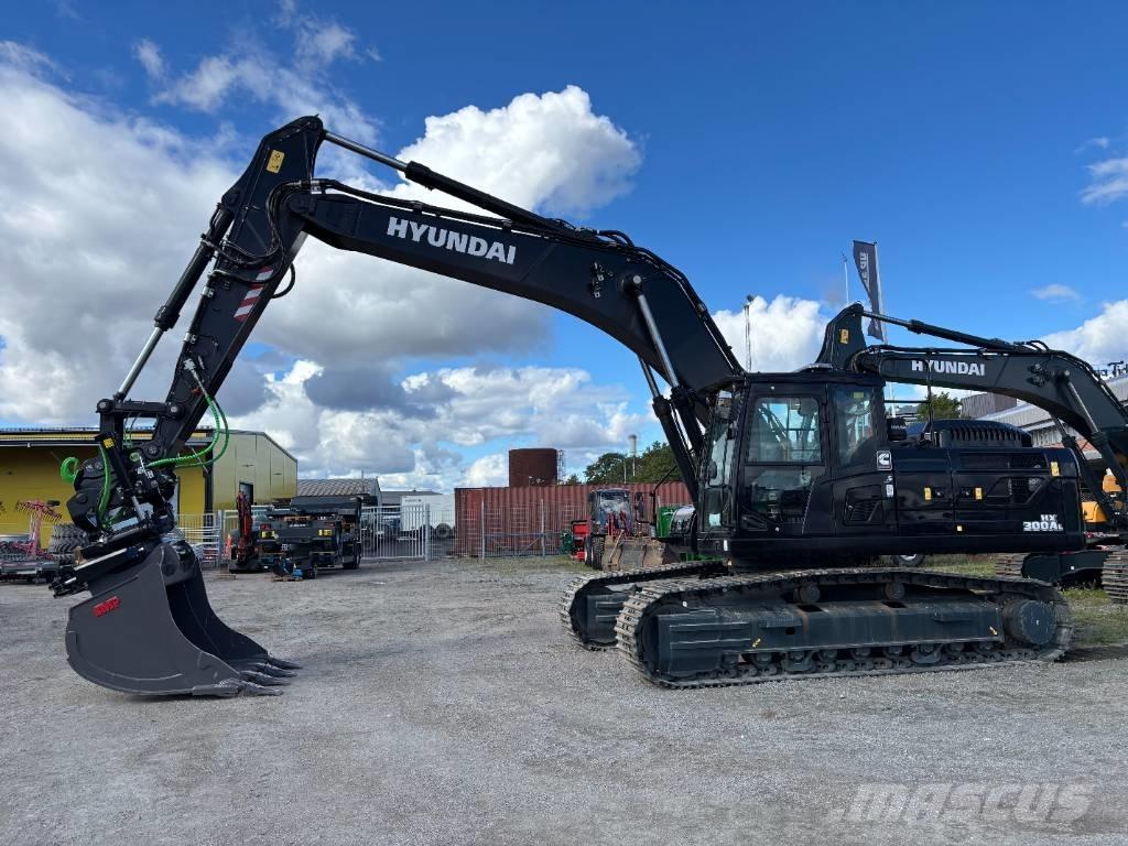 Hyundai HX300A L Pásové rýpadlá