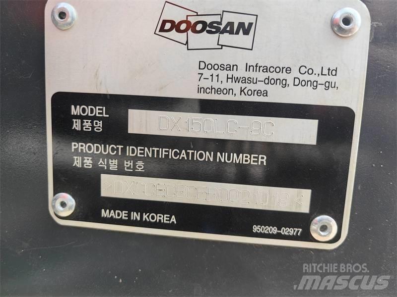 Doosan 150 Pásové rýpadlá