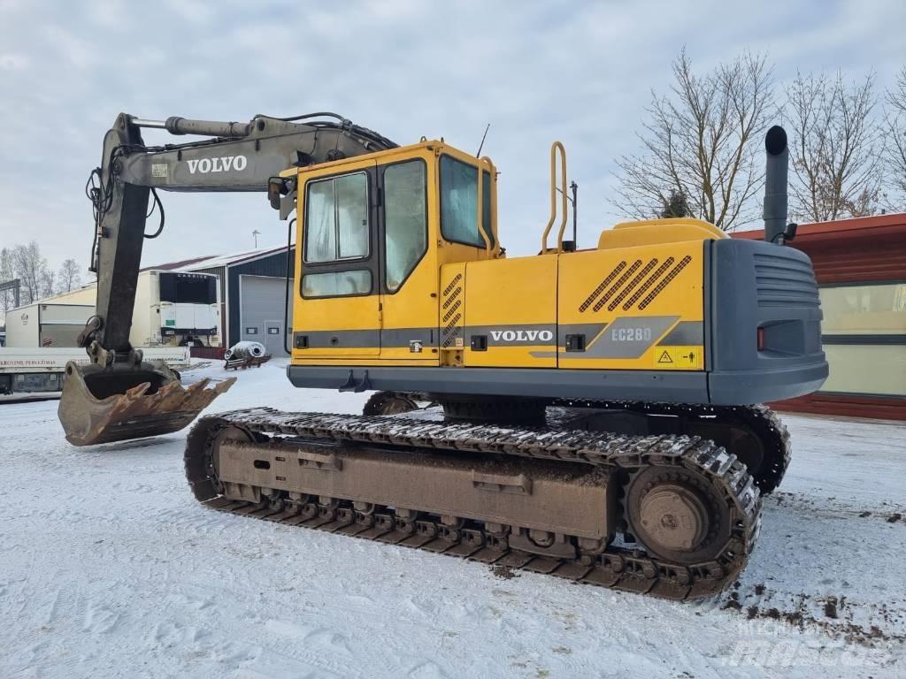 Volvo EC 280 LC Pásové rýpadlá