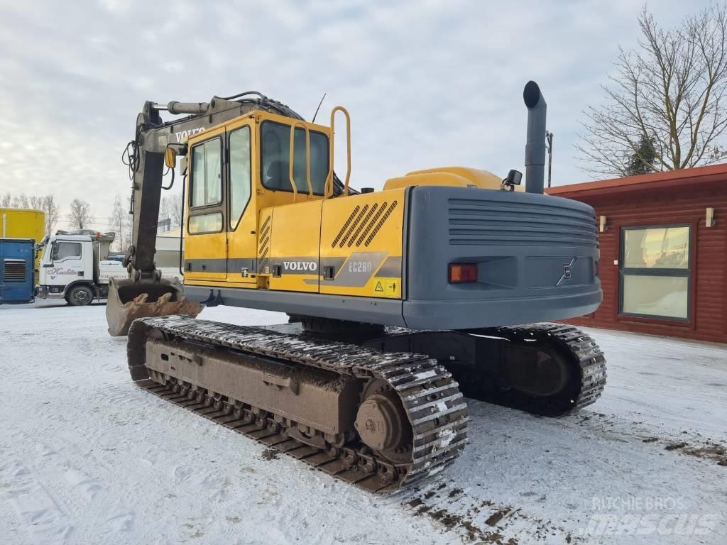 Volvo EC 280 LC Pásové rýpadlá