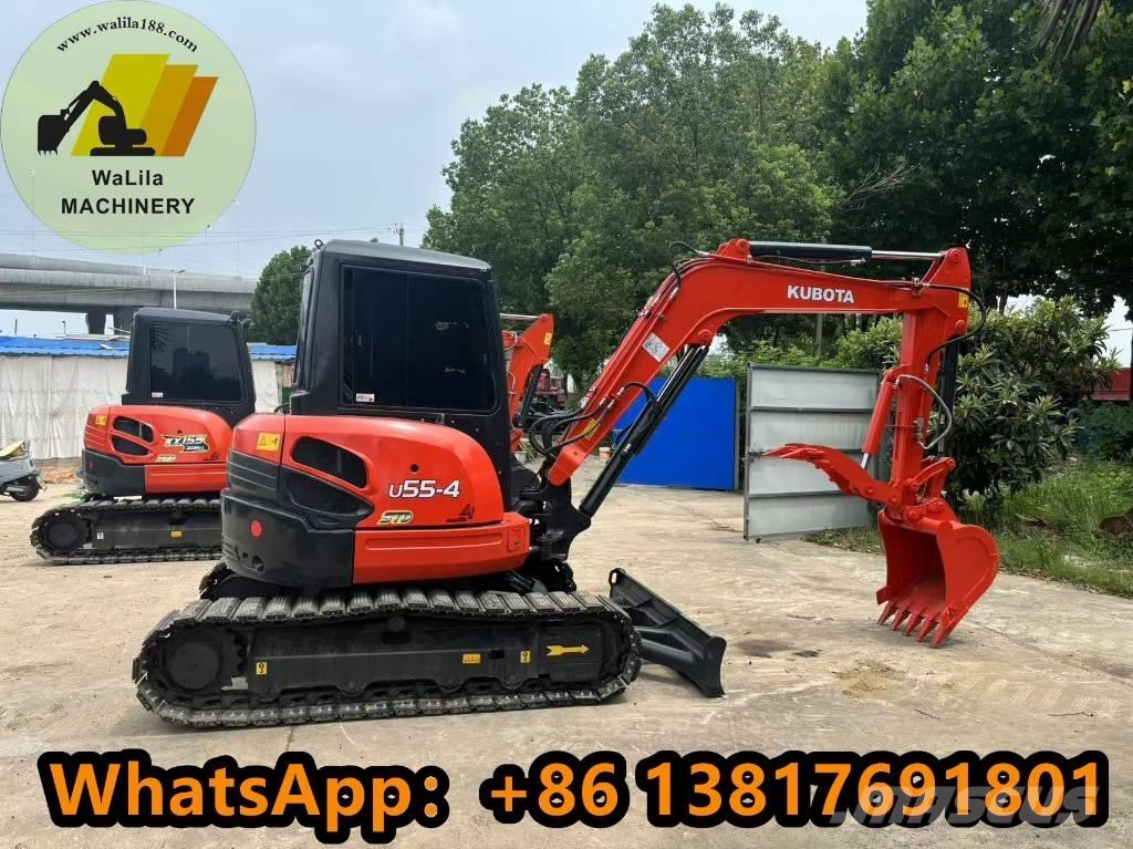 Kubota U 55-4 Mini rýpadlá < 7t