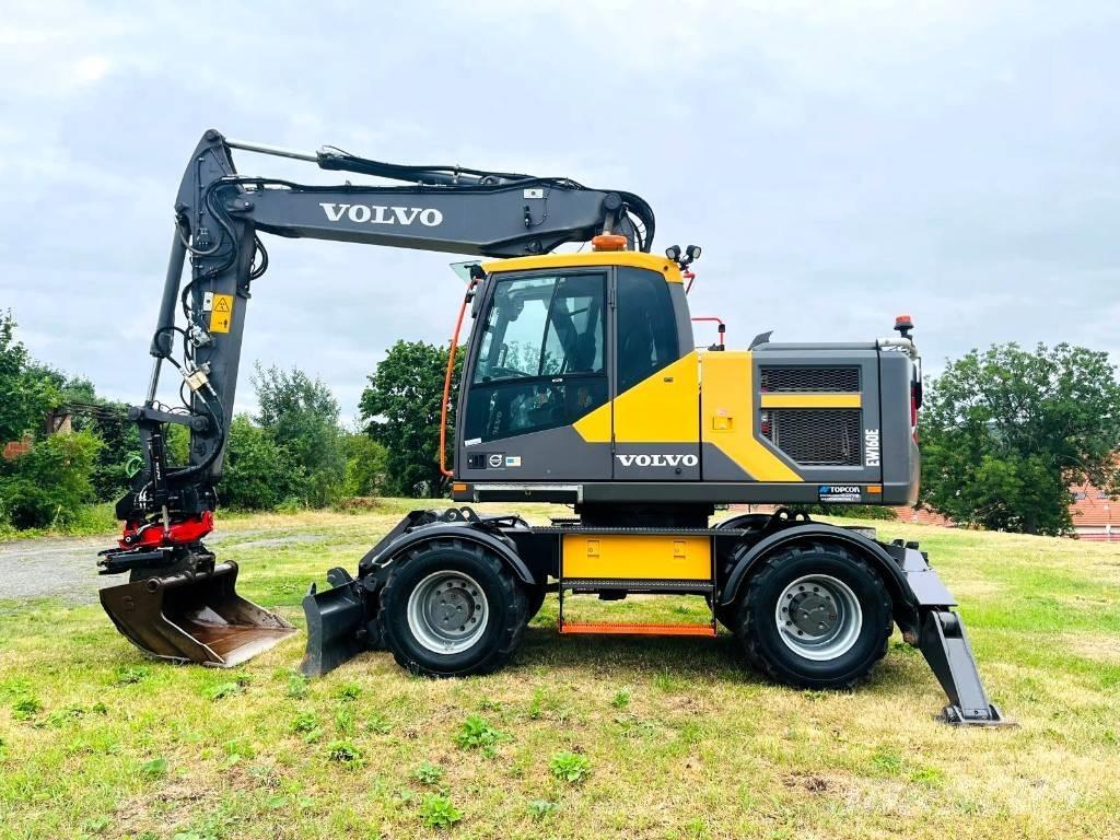 Volvo EW 160 E Kolesové rýpadlá