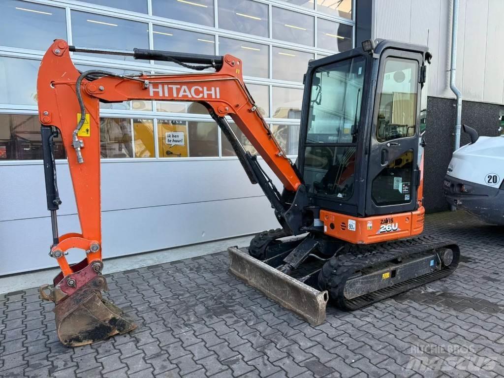 Hitachi ZX26U-6 CR Mini rýpadlá < 7t