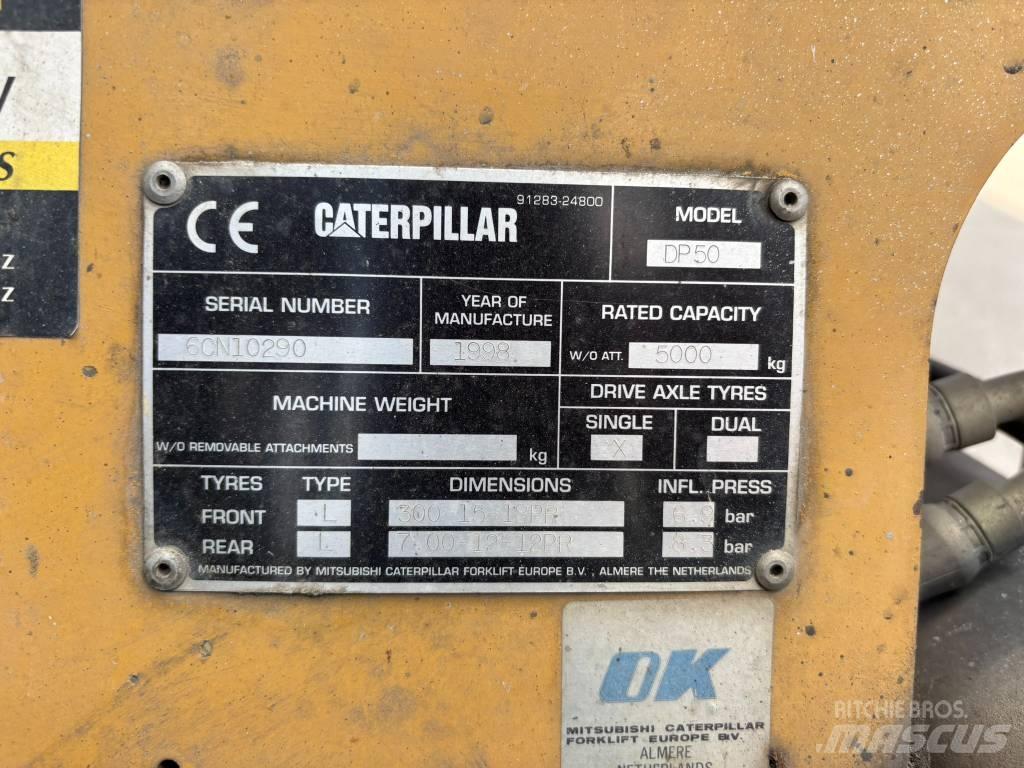 CAT DP50 Dieselové vozíky