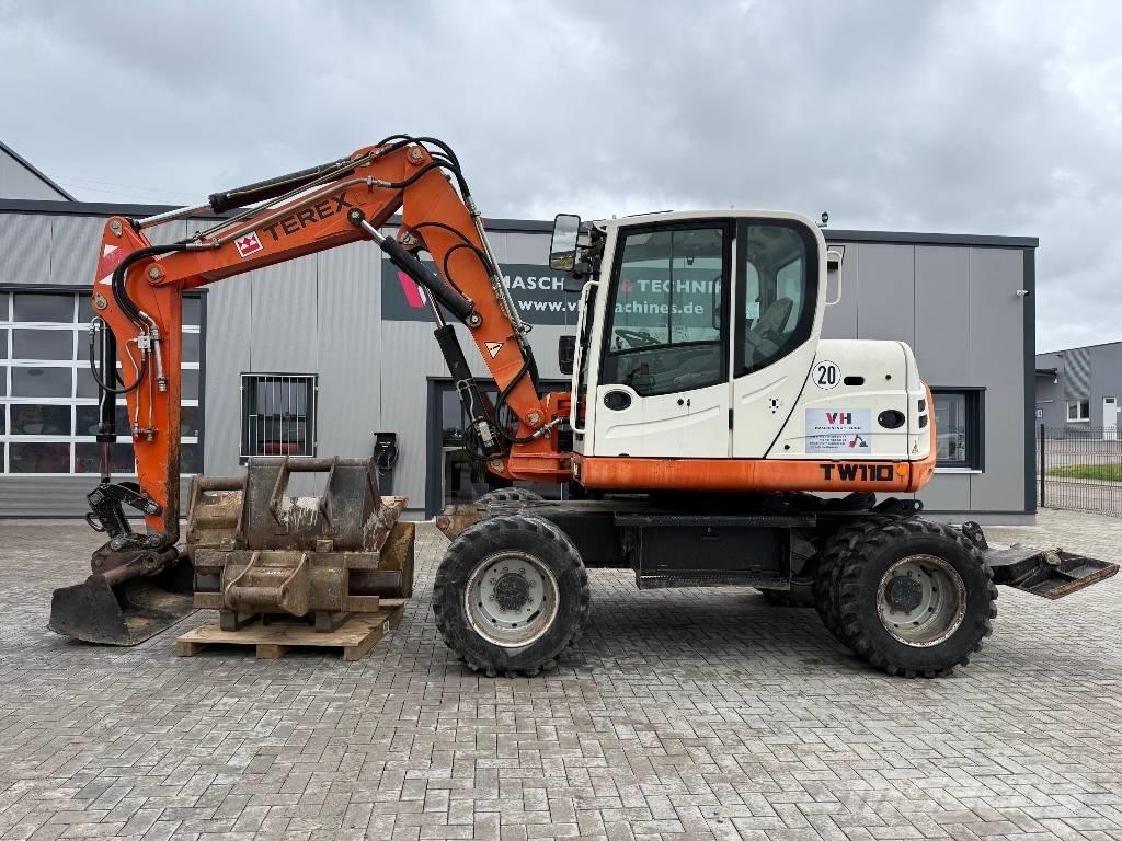 Terex TW 110 Kolesové rýpadlá
