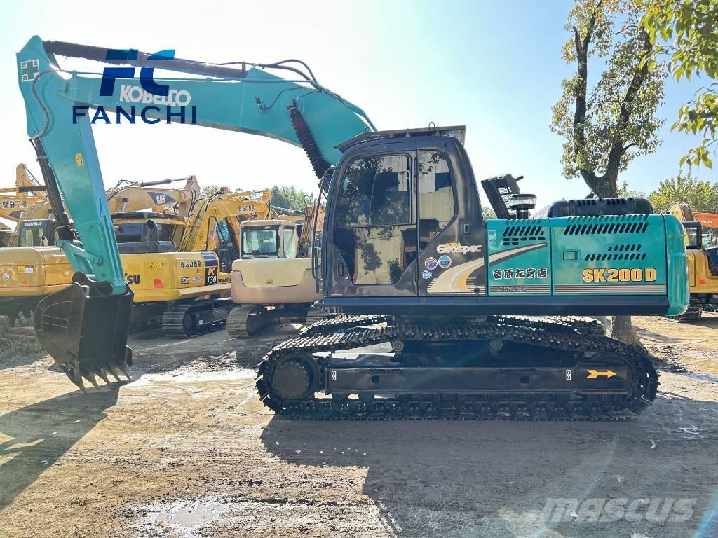 Kobelco SK 200 Pásové rýpadlá