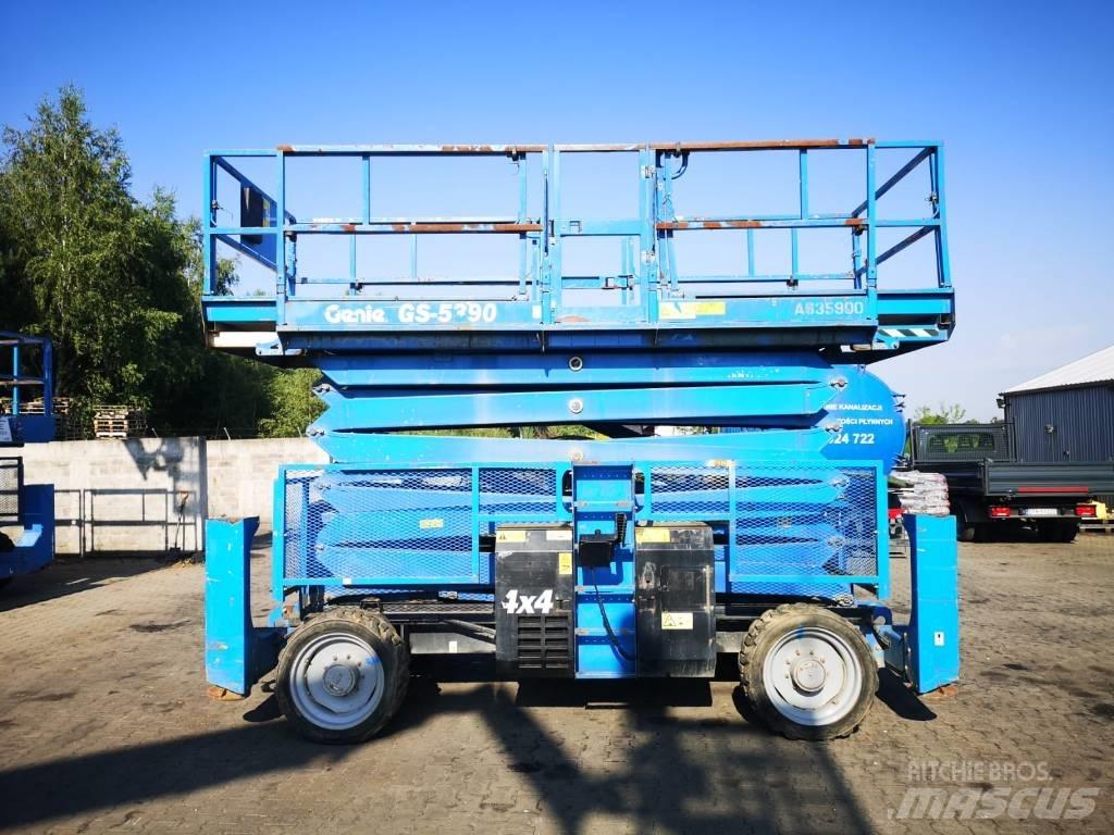 Genie GS 5390 RT Nožnicové zdvíhacie plošiny