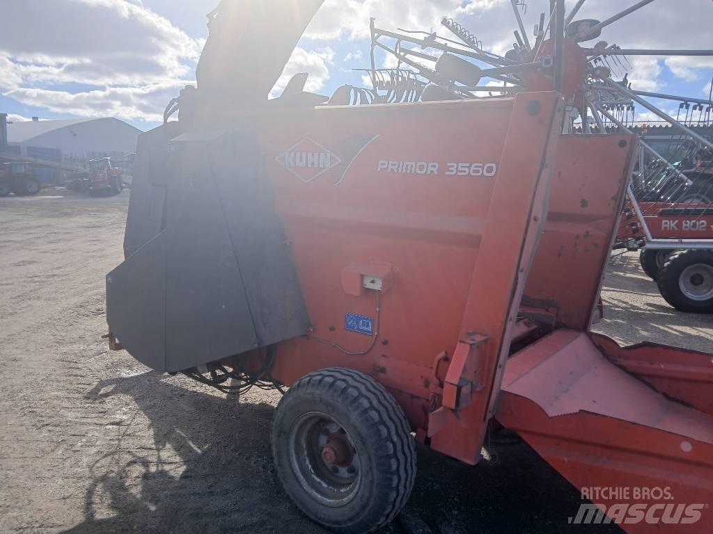 Kuhn Primor 3560 Drviče a rezače balíkov