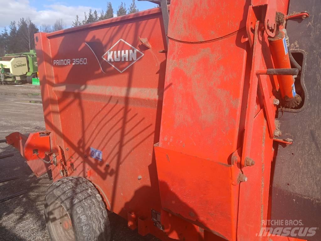 Kuhn Primor 3560 Drviče a rezače balíkov